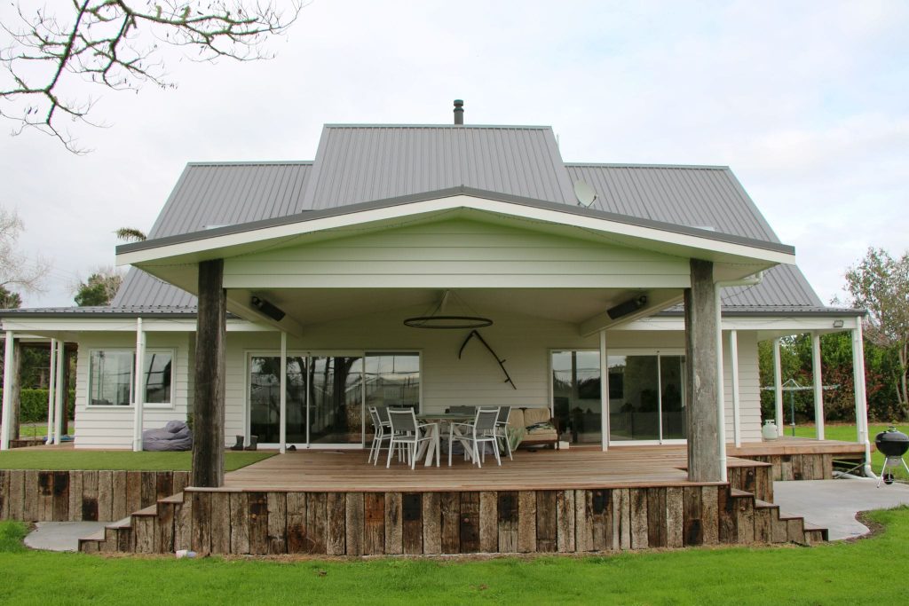 wolf builders Taupaki road extension reclad 0