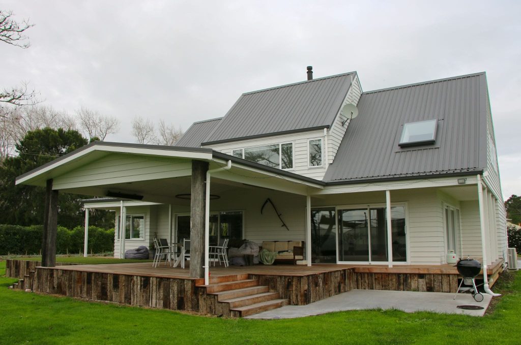 wolf builders Taupaki road extension reclad 1