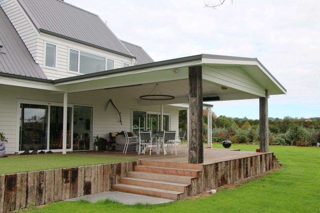 wolf builders Taupaki road extension reclad 2