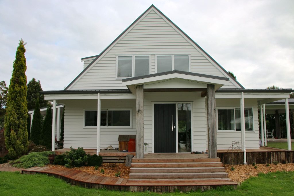 wolf builders Taupaki road extension reclad 4