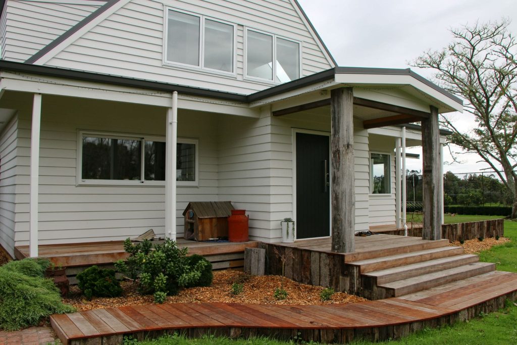 wolf builders Taupaki road extension reclad 5