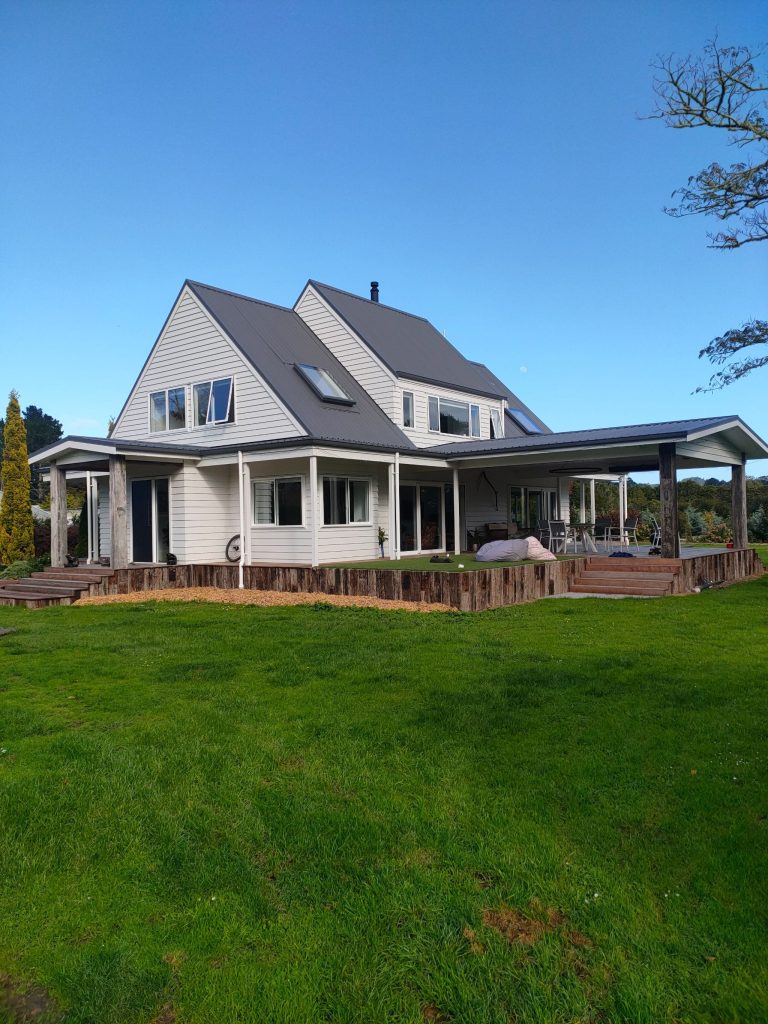 wolf builders Taupaki road extension reclad 7